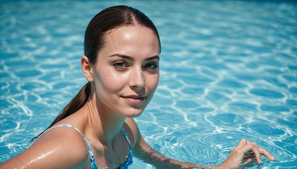 Les bienfaits de l'eau de piscine sur la peau
